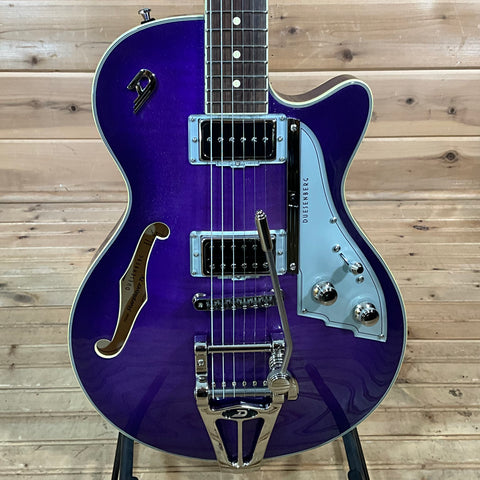 Duesenberg Starplayer TV Semi-Hollow Electric Guitar - Galaxy Blast Purple