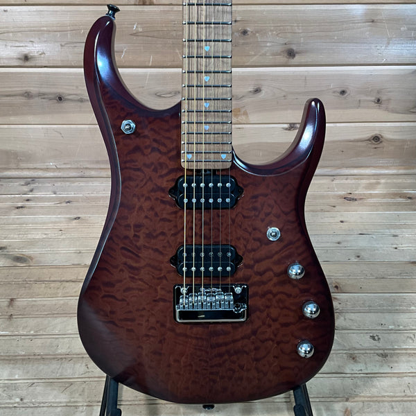 Ernie Ball Music Man JP15 Electric Guitar USED - Sahara Burst Quilt