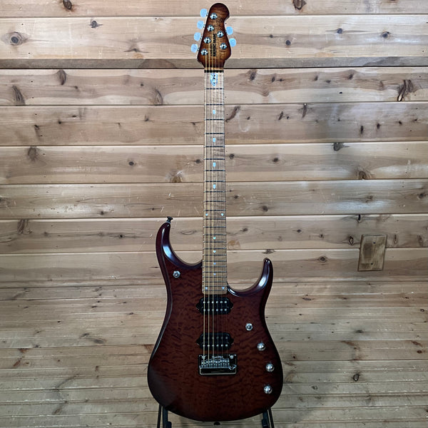 Ernie Ball Music Man JP15 Electric Guitar USED - Sahara Burst Quilt