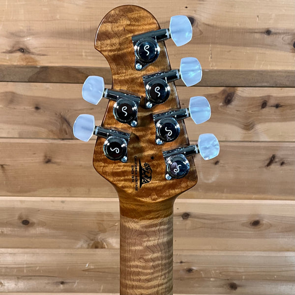 Ernie Ball Music Man JP15 Electric Guitar USED - Sahara Burst Quilt