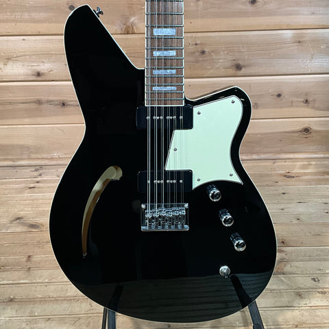 Reverend Airwave 12 String Electric Guitar USED - Midnight Black