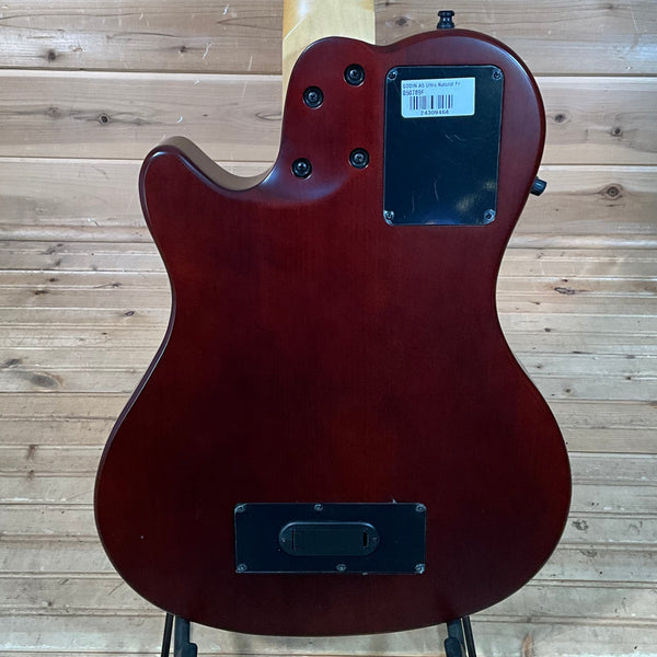 Godin A5 Ultra Natural Fretless A/E Bass - Natural