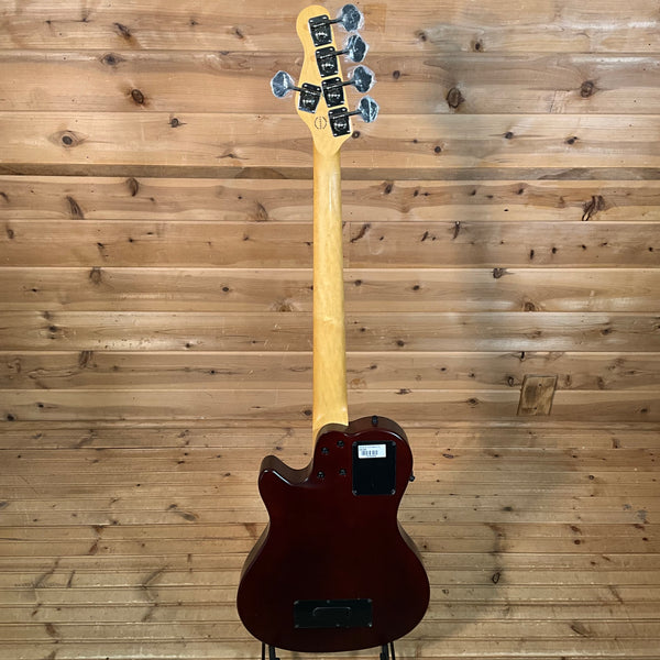 Godin A5 Ultra Natural Fretless A/E Bass - Natural