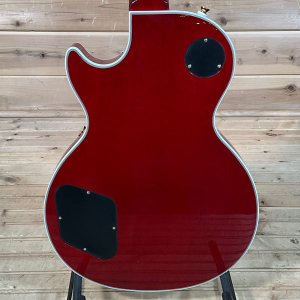 Epiphone Les Paul Custom Figured Electric Guitar - Heritage Cherry Sunburst