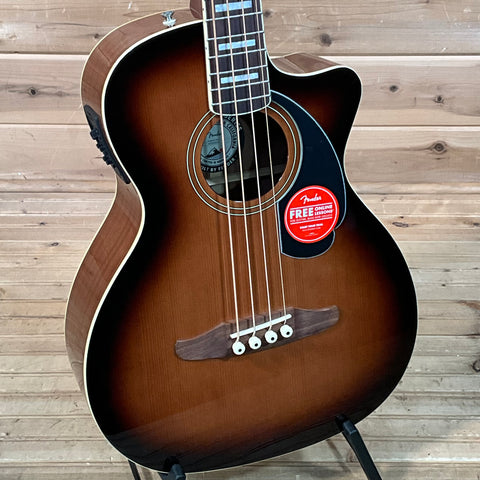 Fender Kingman Bass Acoustic Bass - Shaded Edge Burst