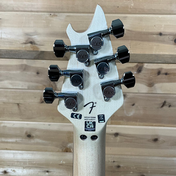 EVH Wolfgang Special Striped Electric Guitar - Red, Black, and White Stripes