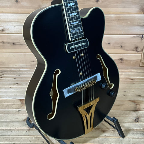 Ibanez Pat Metheny PM3C Signature Hollowbody Electric Guitar - Black