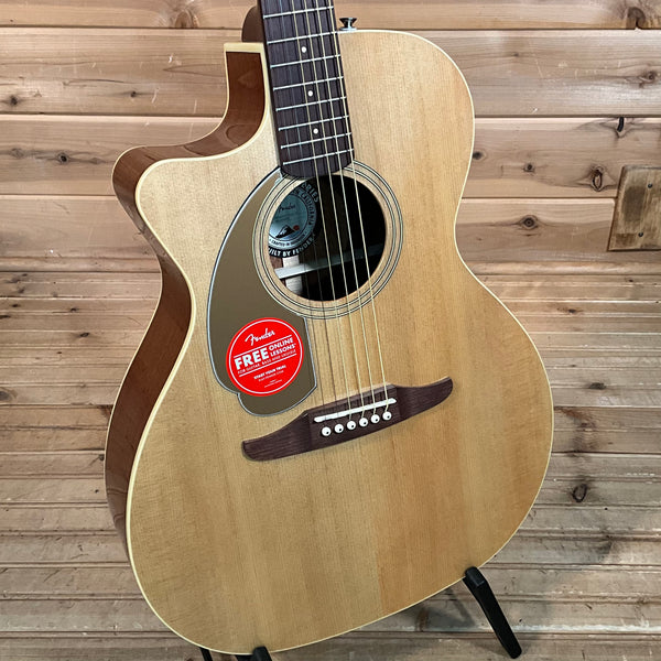 Fender Newporter Player Left-Handed Acoustic Guitar - Natural
