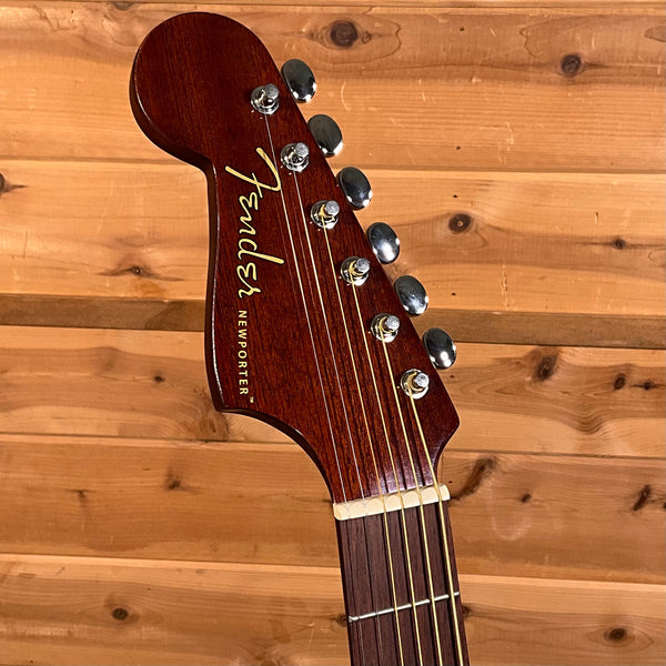 Fender Newporter Player Left-Handed Acoustic Guitar - Natural