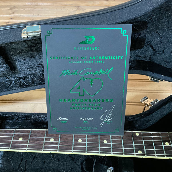 Duesenberg Alliance Series Mike Campbell 40th Anniversary Electric Guitar