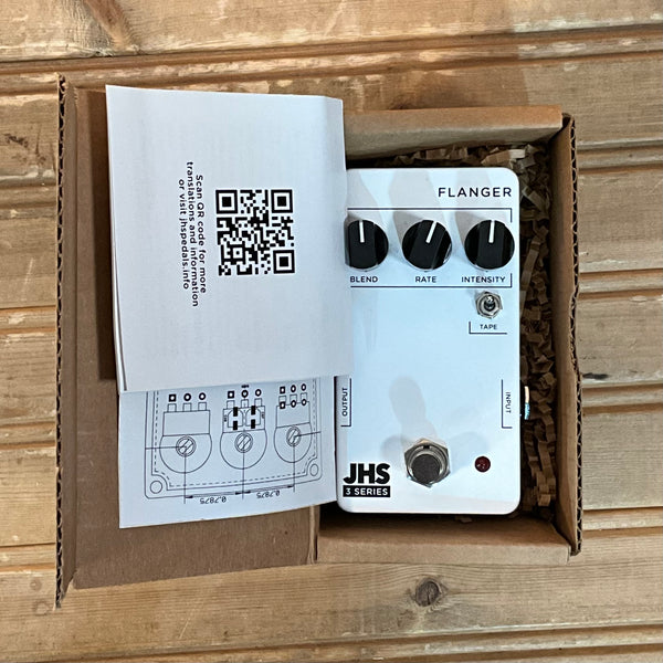 JHS 3 Series Flanger Effects Pedal USED