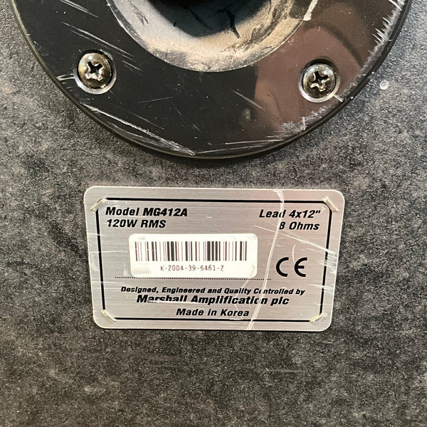 Marshall MG412A Speaker Cabinet USED