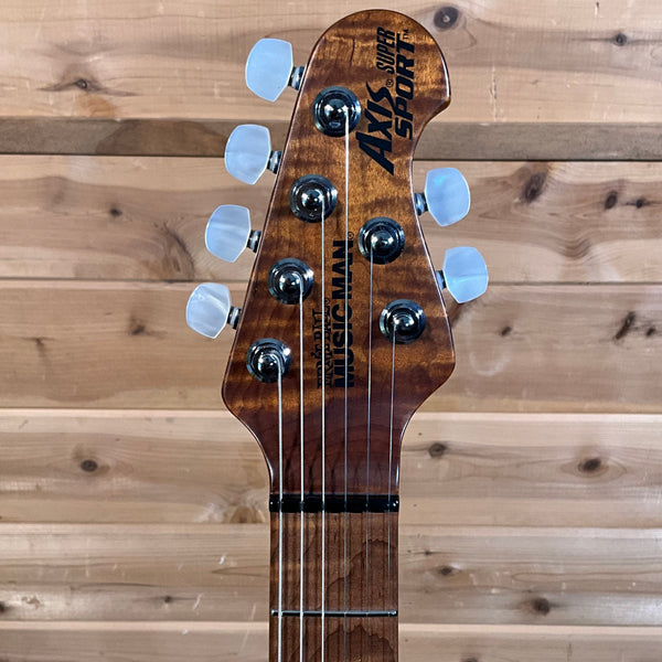 Ernie Ball Music Man Axis Super Sport Electric Guitar - Honey Pot Quilt
