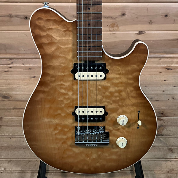 Ernie Ball Music Man Axis Super Sport Electric Guitar - Honey Pot Quilt