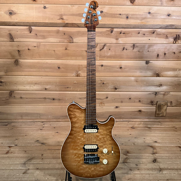 Ernie Ball Music Man Axis Super Sport Electric Guitar - Honey Pot Quilt