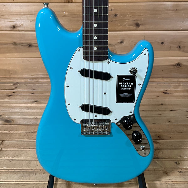 Fender Player II Mustang Electric Guitar - Aquatone Blue