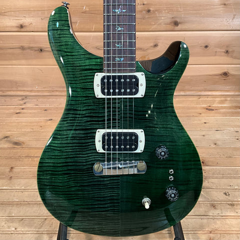PRS SE Paul's Guitar Electric Guitar - Teal Black (Black Back)