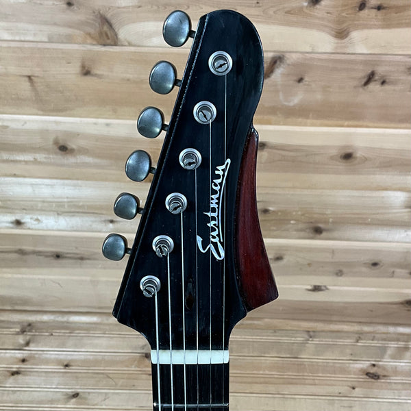 Eastman Juliet/v w/ Bigsby Electric Guitar - Antique Black