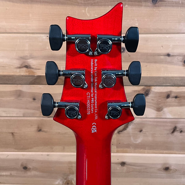 PRS SE Custom 24 "Floyd" Electric Guitar - Charcoal Cherry Burst