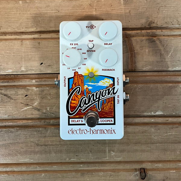 Electro-Harmonix Canyon Delay & Looper Effect Pedal USED