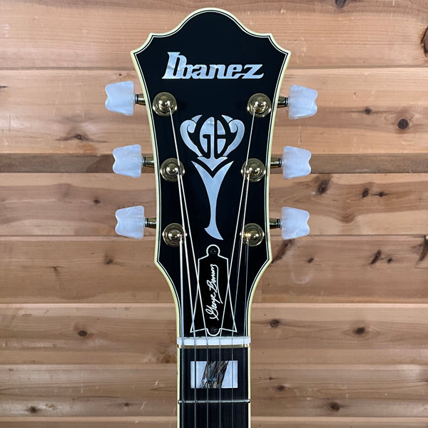 Ibanez GB10 Hollow Body Electric Guitar - Natural