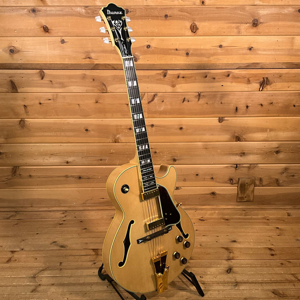 Ibanez GB10 Hollow Body Electric Guitar - Natural