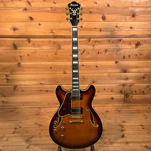 Ibanez AS93FML Left Handed Electric Guitar - Violin Sunburst
