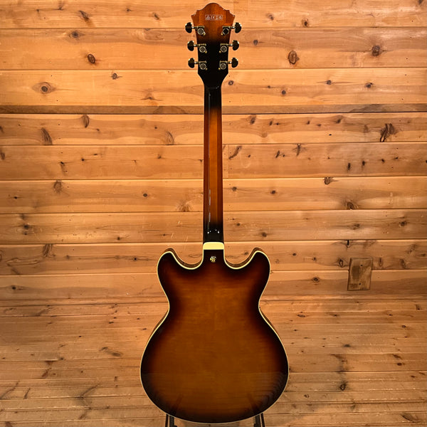 Ibanez AS93FML Left Handed Electric Guitar - Violin Sunburst