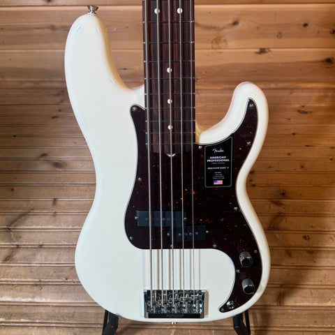 Fender American Professional Precision Bass® V - Olympic White