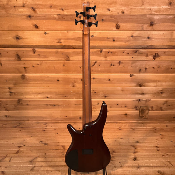 Ibanez SR505AMHL 5-String Bass - Mahogany Brown Burst
