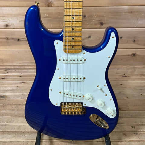 Fender Custom Shop Limited Edition 70th Anniversary Stratocaster Electric Guitar - Aged Bright Sapphire Metallic