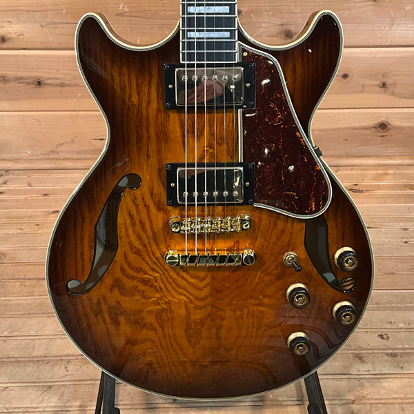 Ibanez AM93QA Electric Guitar - Vintage Violin High Gloss