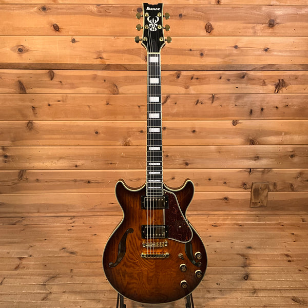 Ibanez AM93QA Electric Guitar - Vintage Violin High Gloss