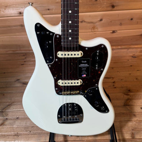 Fender American Professional Jaguar Electric Guitar - Olympic White