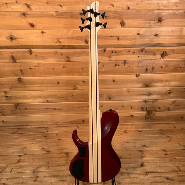 Ibanez BTB865SC Electric Bass Guitar - Weathered Black Low Gloss