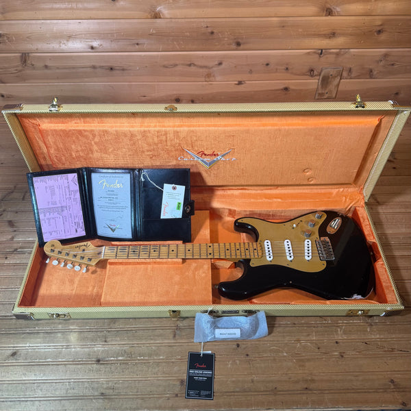 Fender Custom Shop Limited Edition 50s Strat Relic Electric Guitar - Black