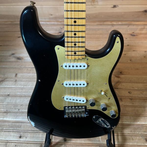 Fender Custom Shop Limited Edition 50s Strat Relic Electric Guitar - Black
