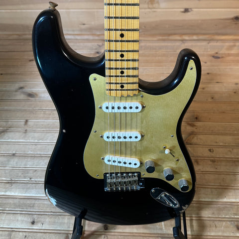 Fender Custom Shop Limited Edition 50s Strat Relic Electric Guitar - Black