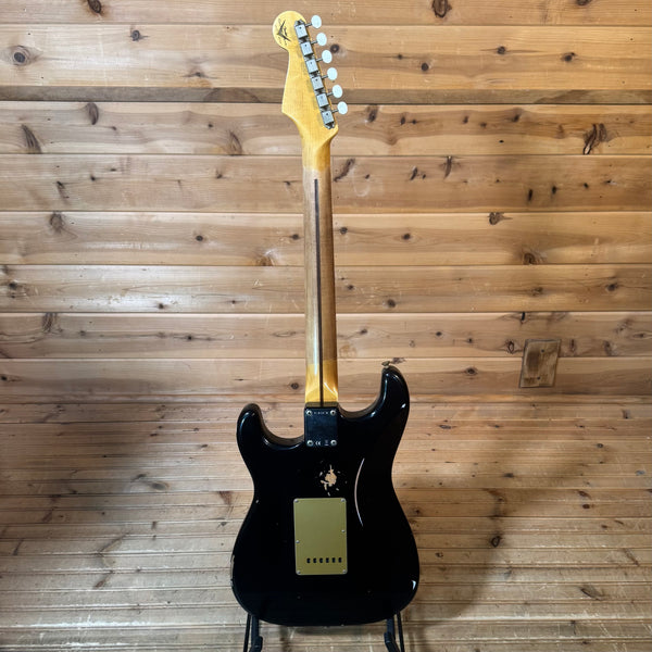 Fender Custom Shop Limited Edition 50s Strat Relic Electric Guitar - Black