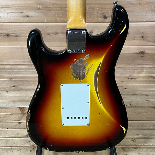 Fender Custom Shop 1964 Stratocaster Heavy Relic Electric Guitar - 3-Tone Sunburst