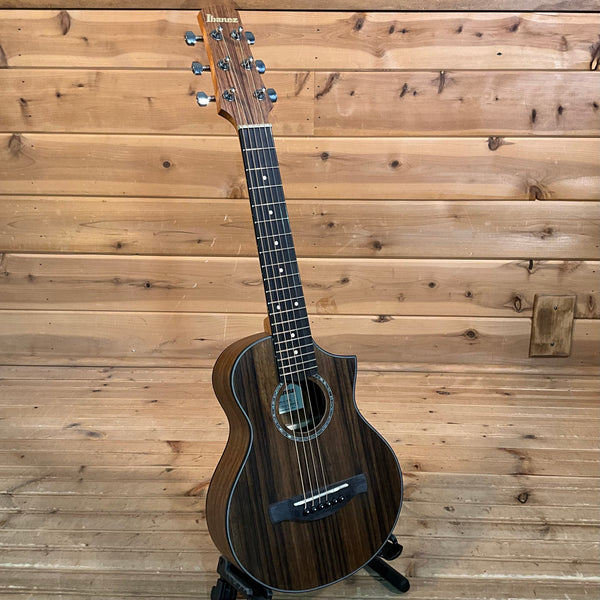 Ibanez EWP14OPN Exotic Wood Piccolo Acoustic Guitar - Natural