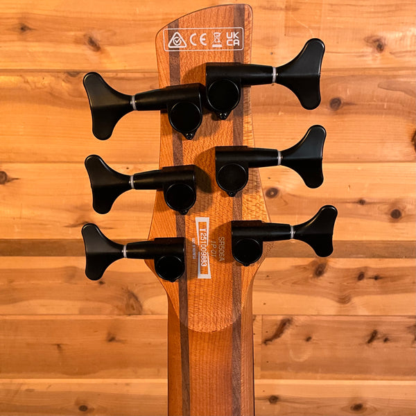 Ibanez SR506A Electric Bass - Mahogany Brown Burst Low Gloss