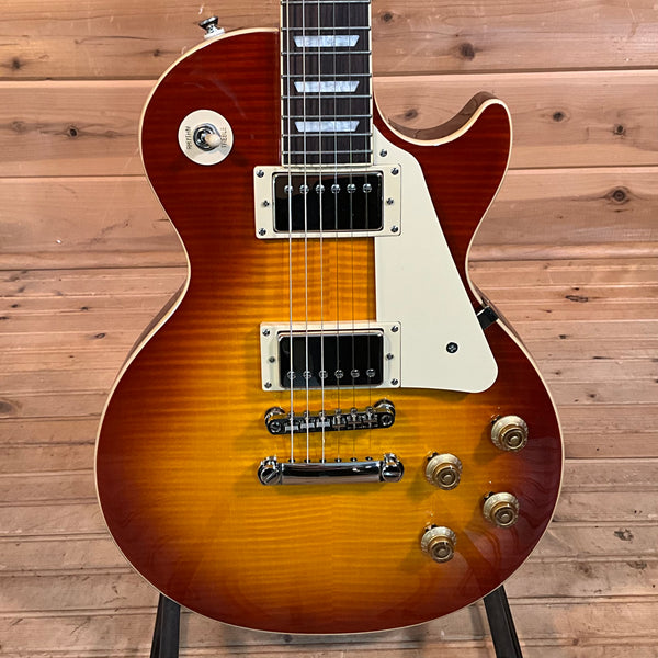 Epiphone Les Paul Standard 50's Figured Electric Guitar - Washed Cherry Sunburst