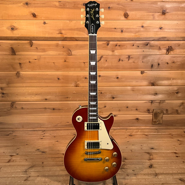 Epiphone Les Paul Standard 50's Figured Electric Guitar - Washed Cherry Sunburst