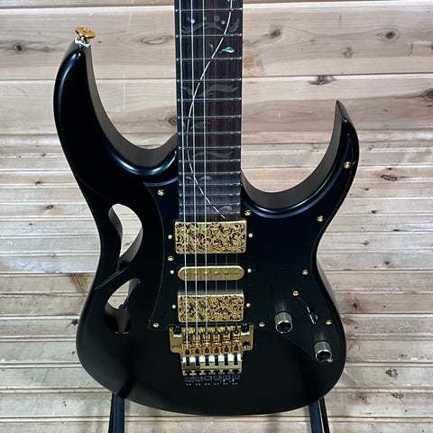Ibanez PIA3761 Steve Vai Electric Guitar - Onyx Black