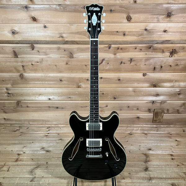 D'Angelico Excel DC Tour Electric Guitar - Black