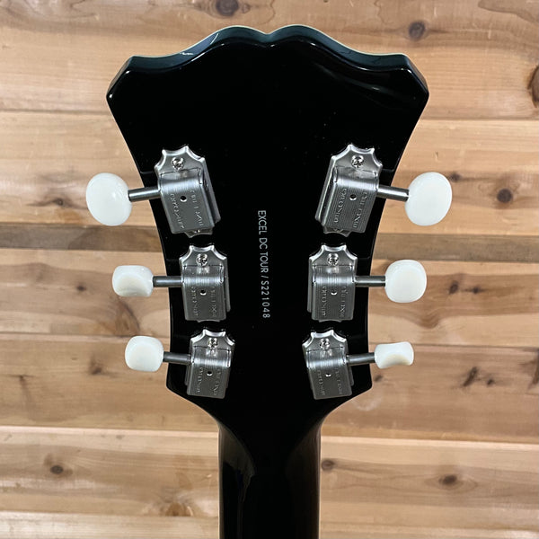 D'Angelico Excel DC Tour Electric Guitar - Black