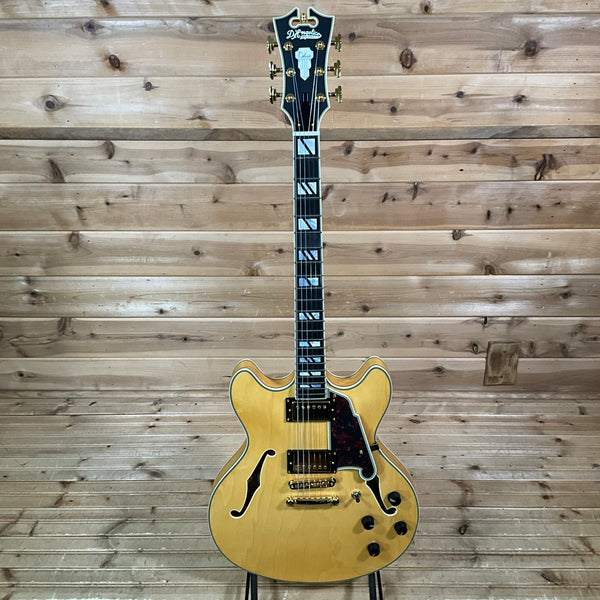 D'Angelico Deluxe DC Electric Guitar - Satin Honey