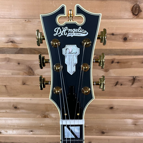 D'Angelico Deluxe DC Electric Guitar - Satin Honey