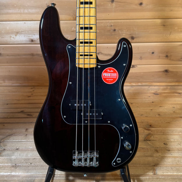 Squier Classic Vibe '70s Precision Electric Bass Guitar - Walnut